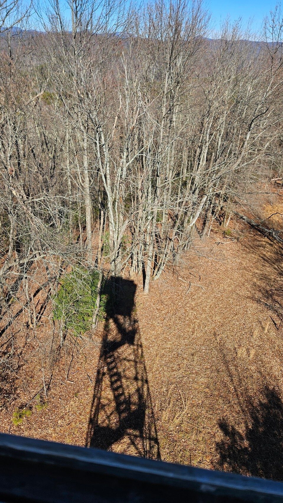Interesting shadow . . . perhaps the making of a sundial?  Photo by Don Pratt