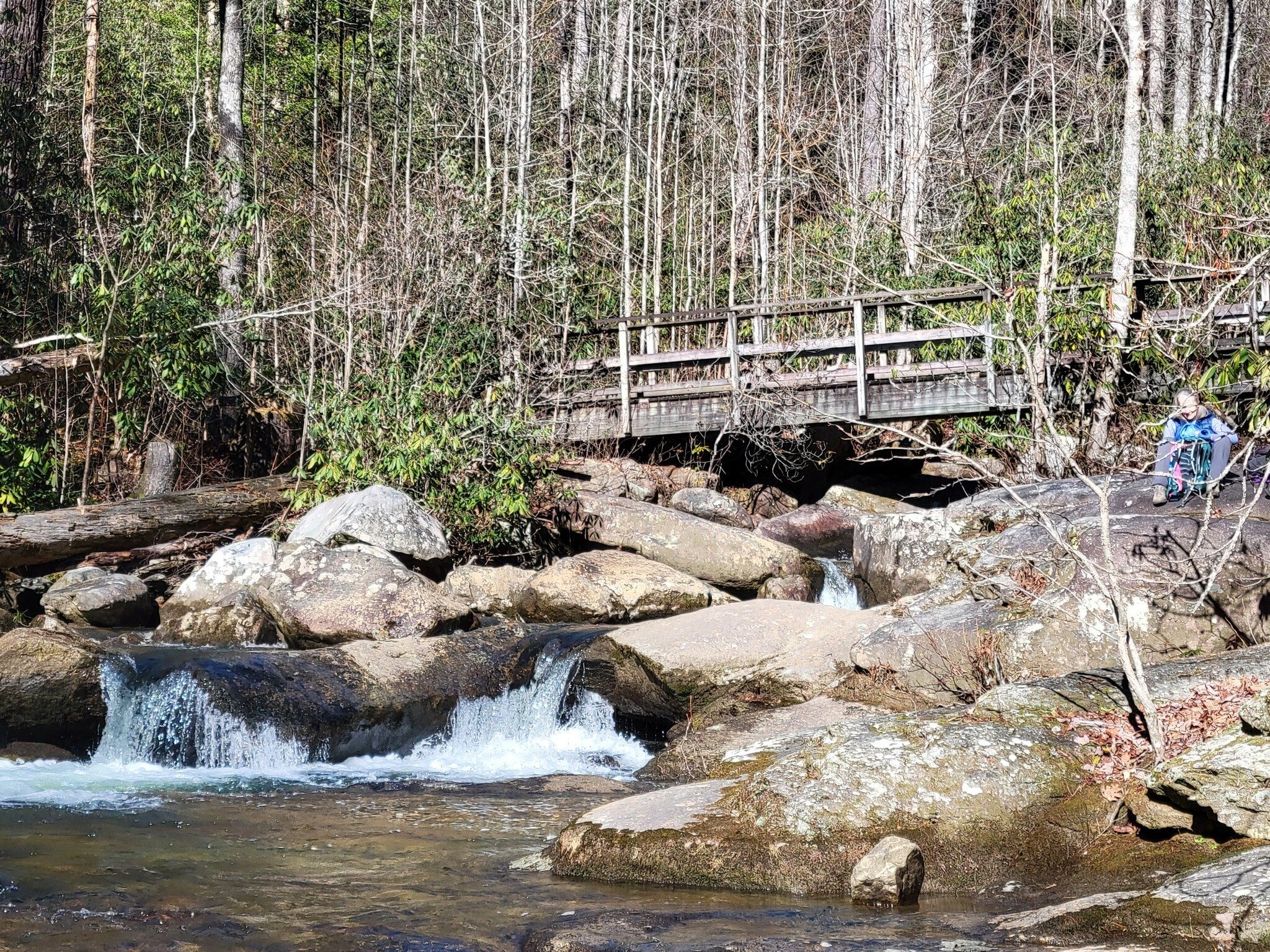 The Thompson River Bridge.