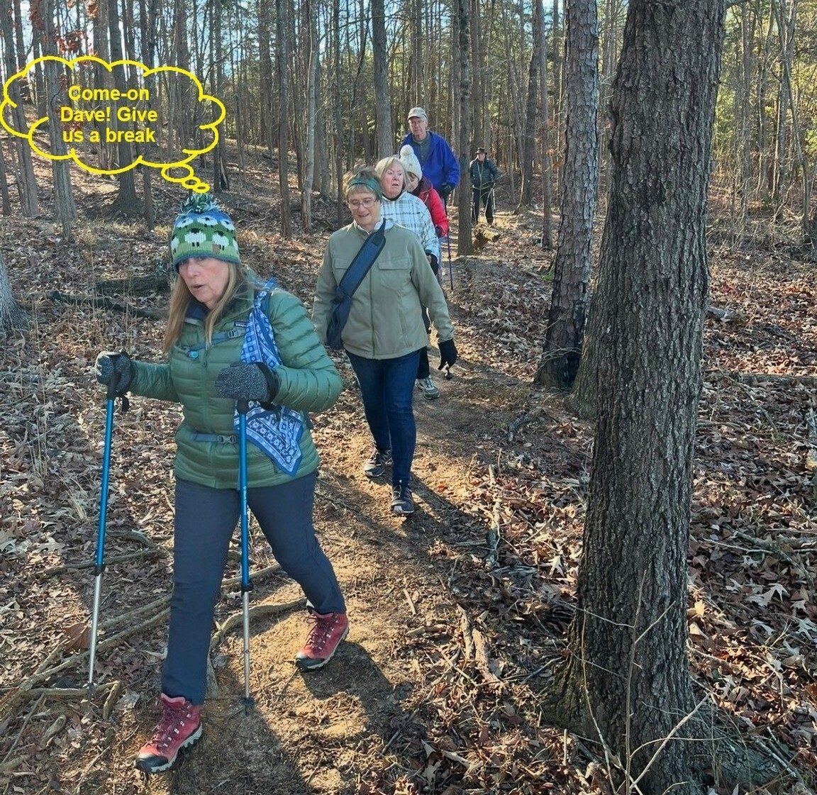Thanks Dave Norton and the Sillycook Gang for leading this hike.