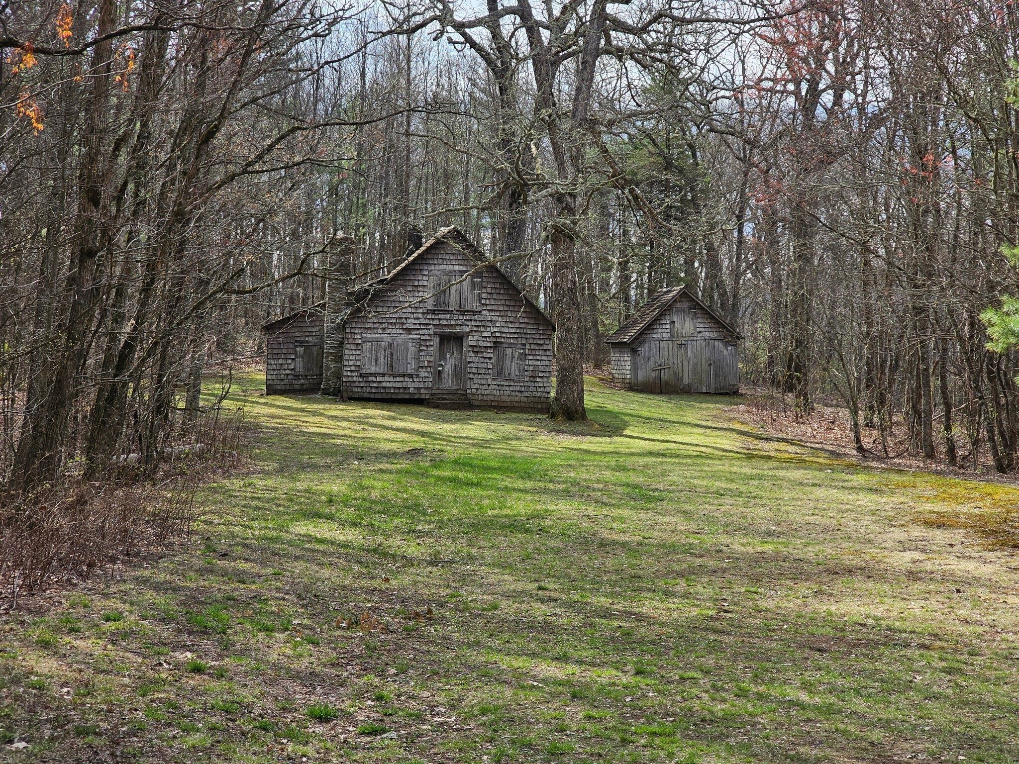 The Wilson Lick Ranger Station and grounds.