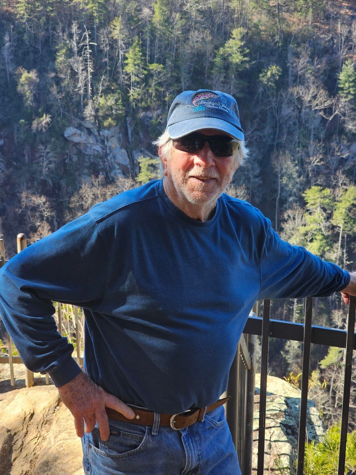 Lost hiker??? No, just Vic. We all hope we can be hiking when we are 86 years old.