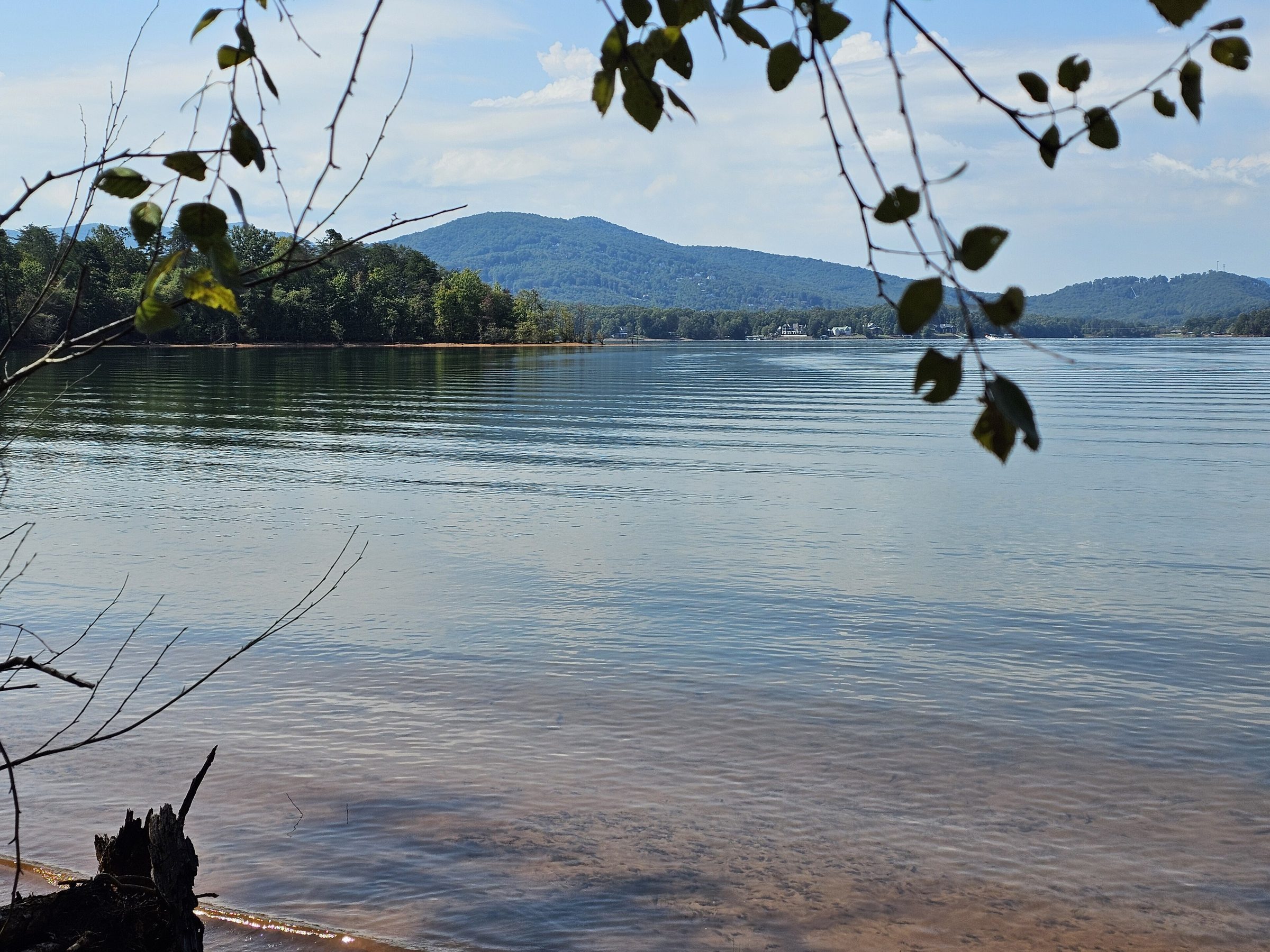 A final view across Lake Chatuge after lunch.