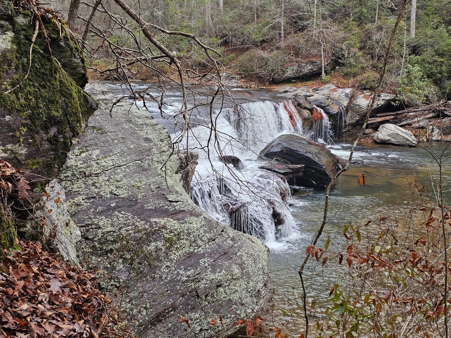 Another view of Riley Moore Falls.