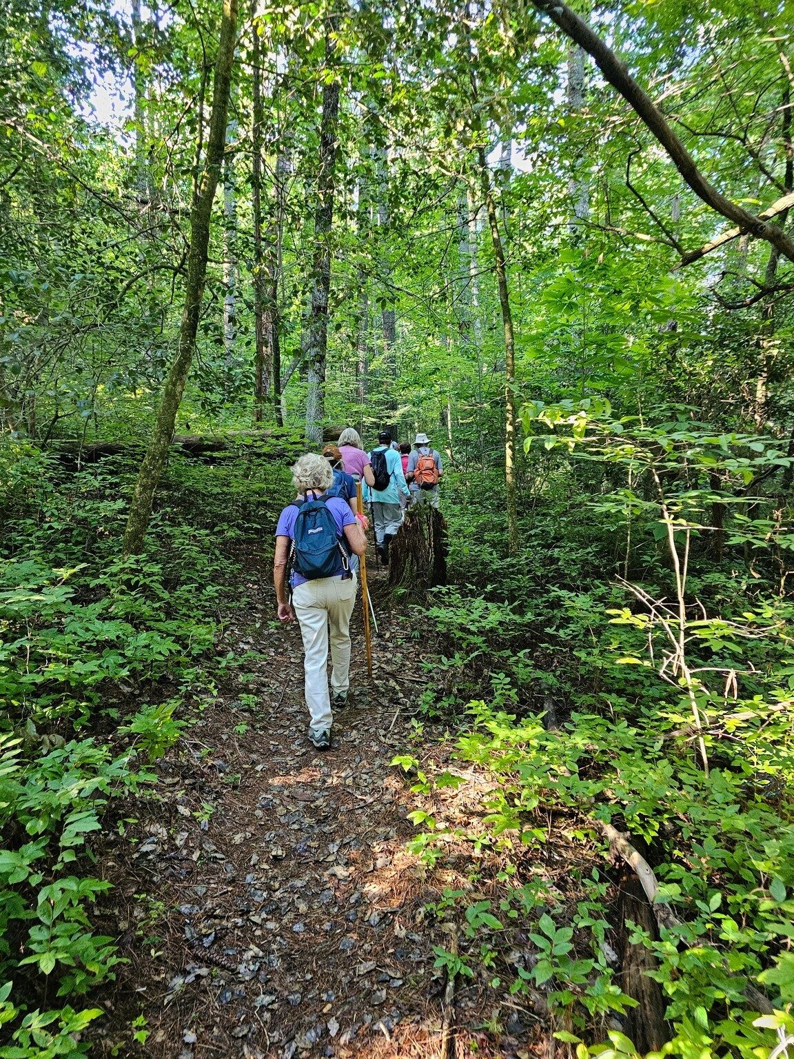 And good trail conditions too.