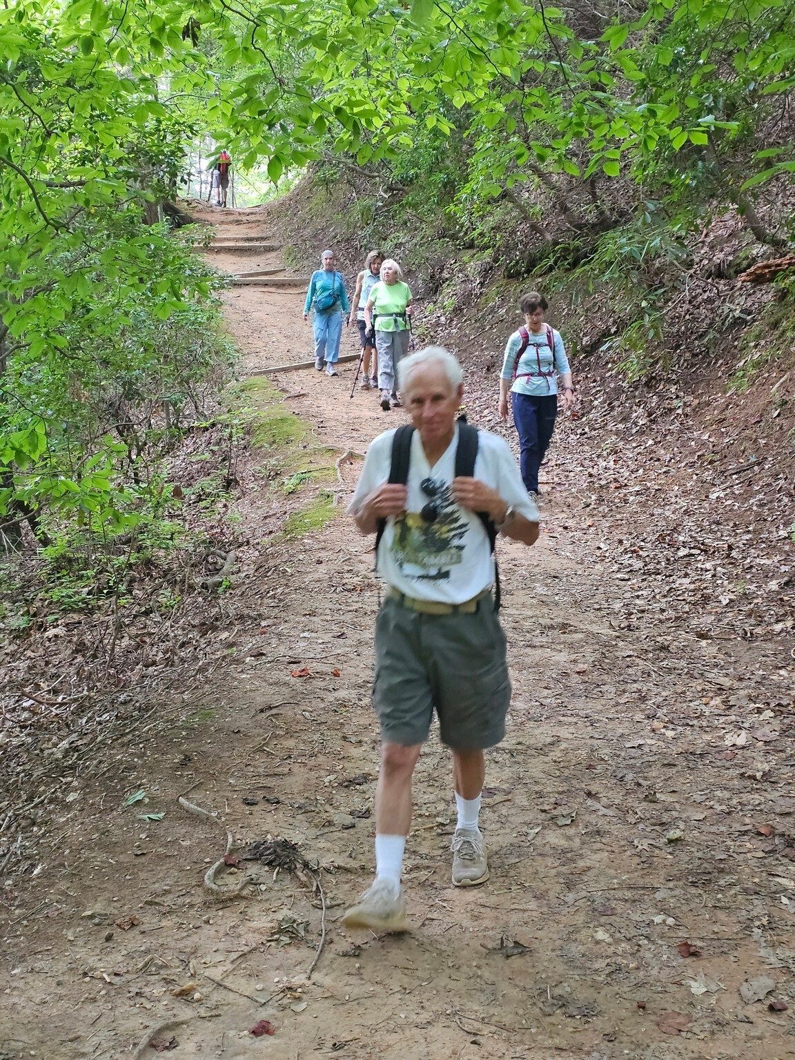 This is an easy flat, wide trail.