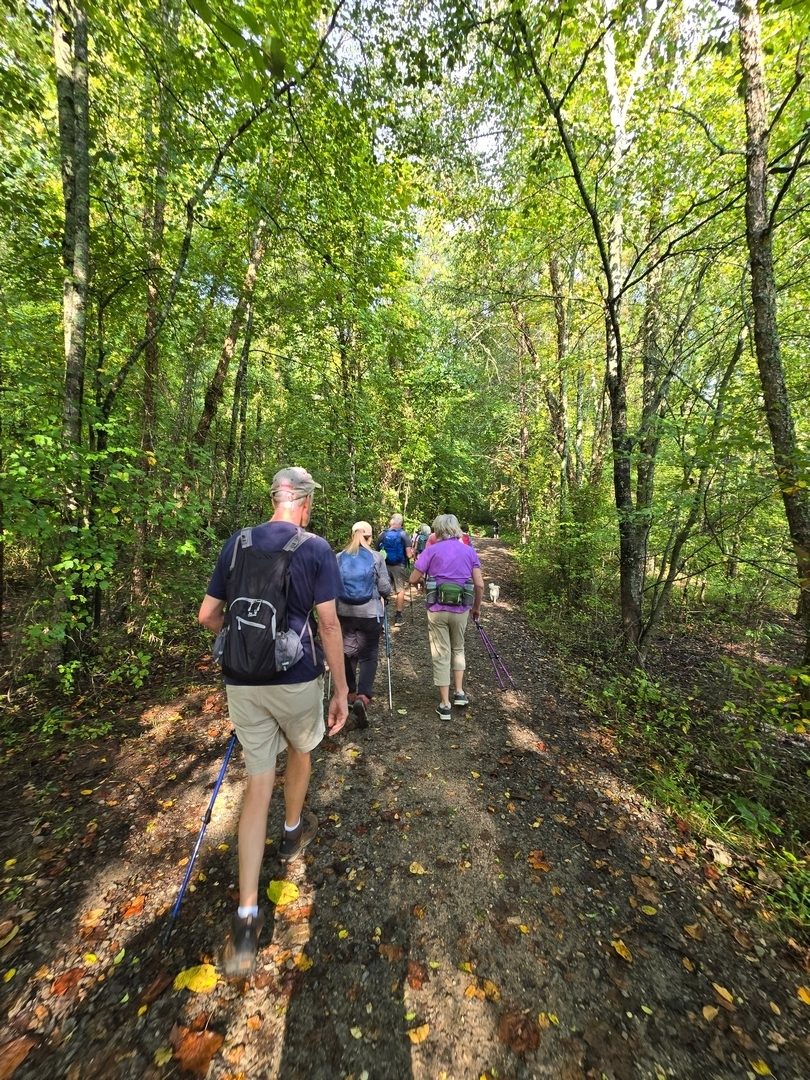 It's really a very nice trail throughout this hike.  Photo by Jane Voss.