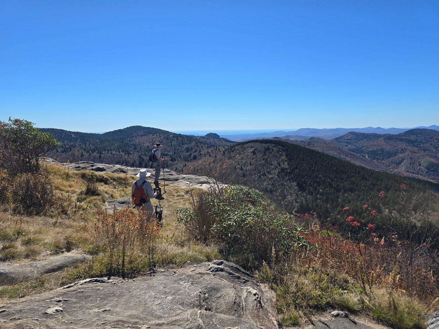 I think the climb was worth it.  Photo by Jane Voss.