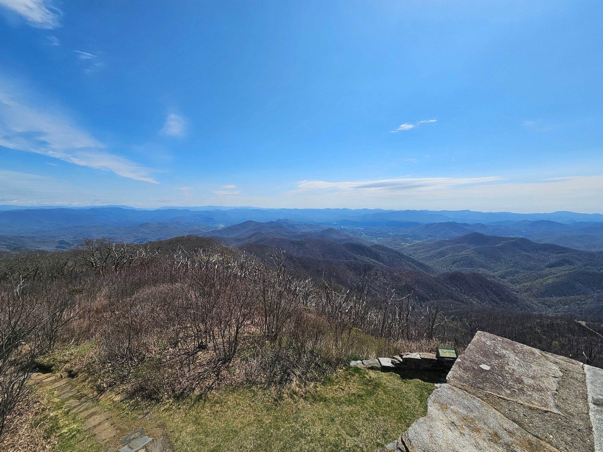 Such great views from the fire tower.