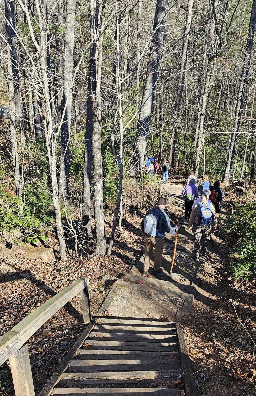 Headed back after lunch.