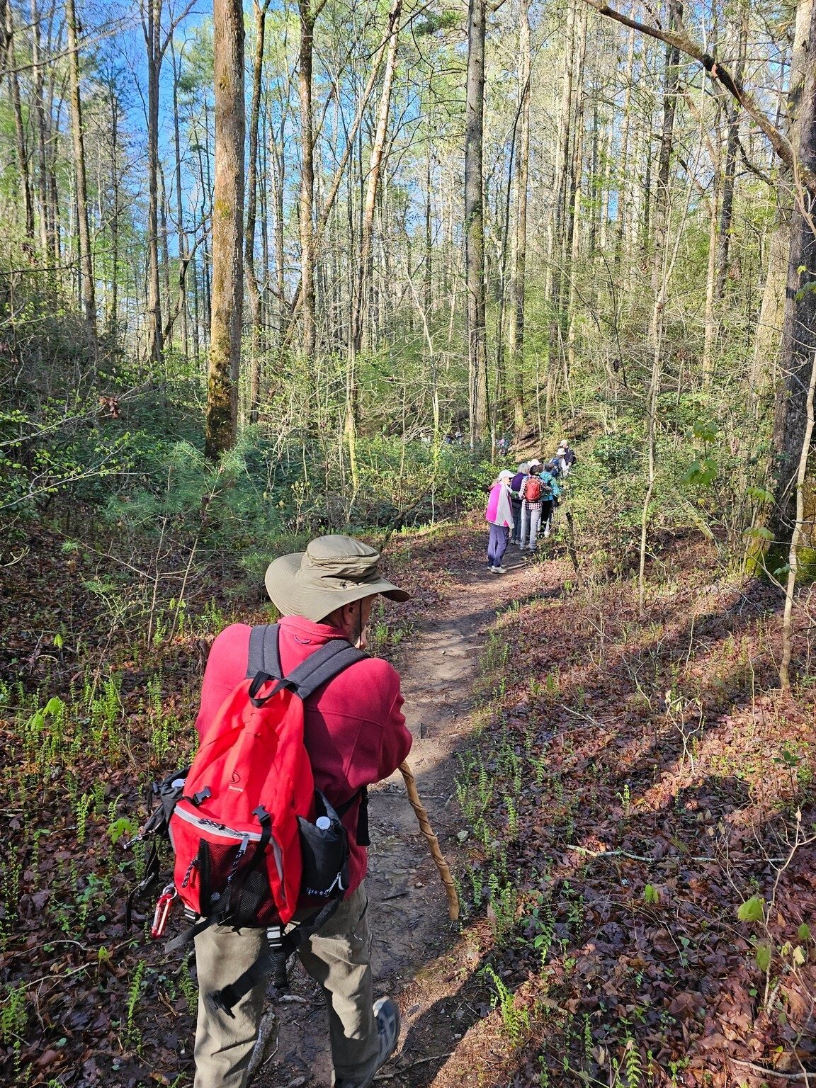 A nice trail at the start.