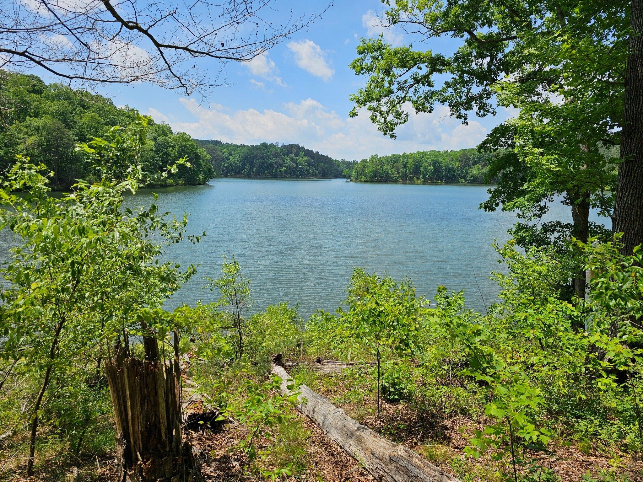 Passing by Lake Russell as we complete our hike.