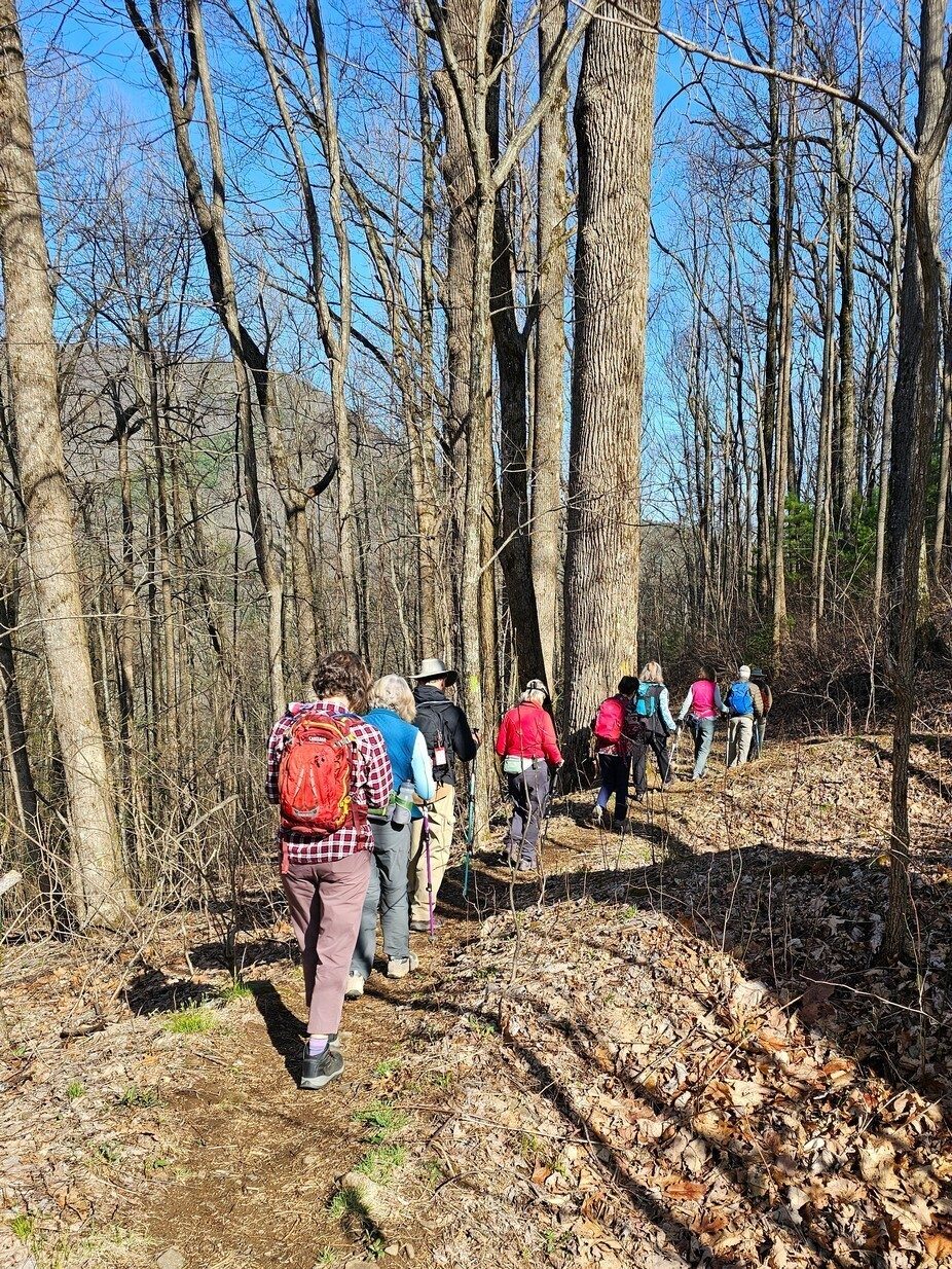 We're heading out on the Coosa Backcountry Trail.  Still a good trail and great weather.
