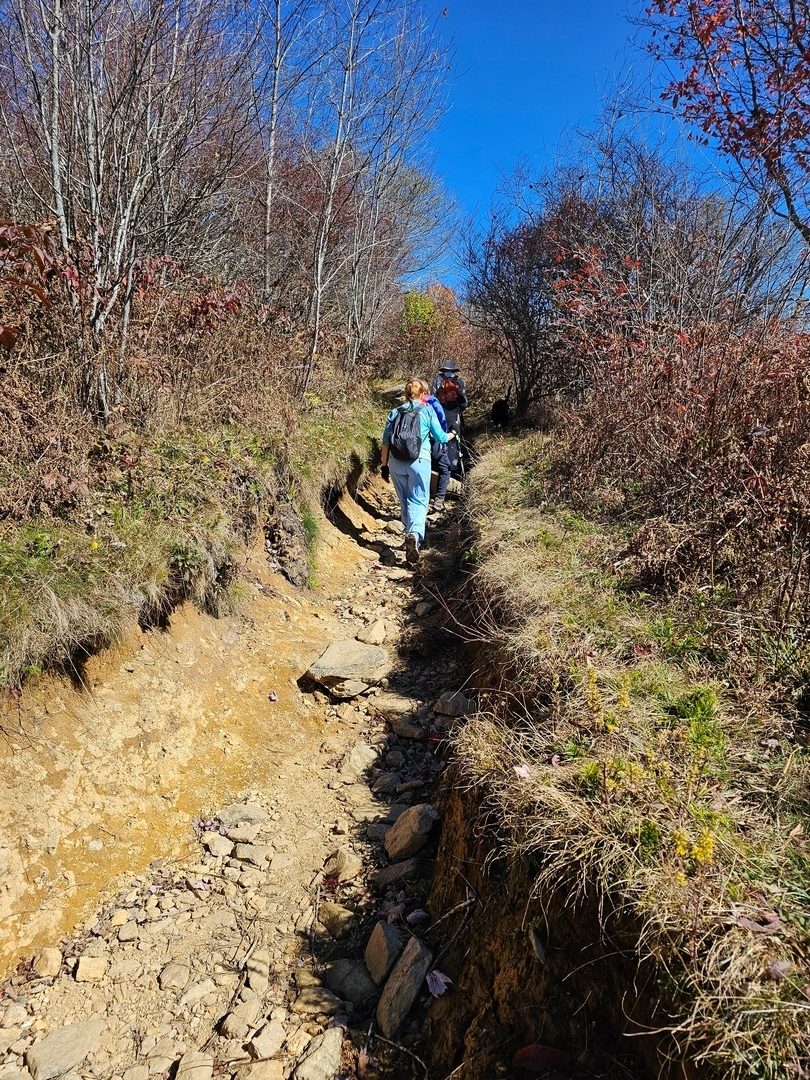 Seriously, these trails seem to be getting deeper.