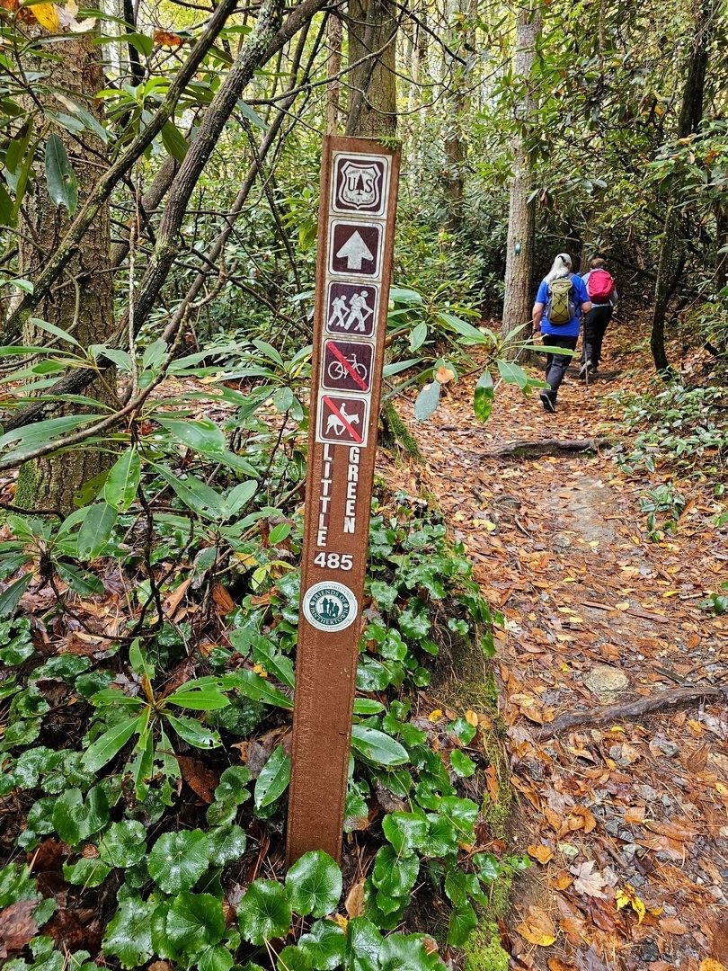 There is good signage at many of the numerous trail intersections.