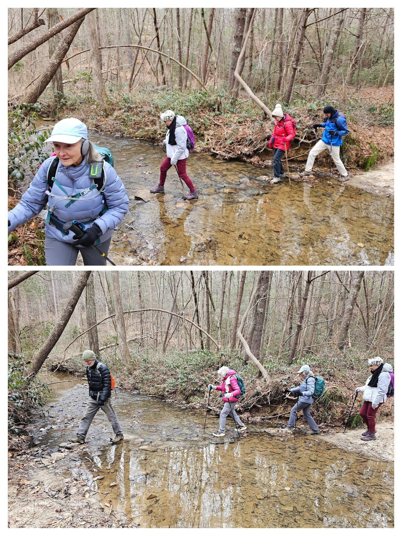 That stream crossing wasn't so bad afterall.
