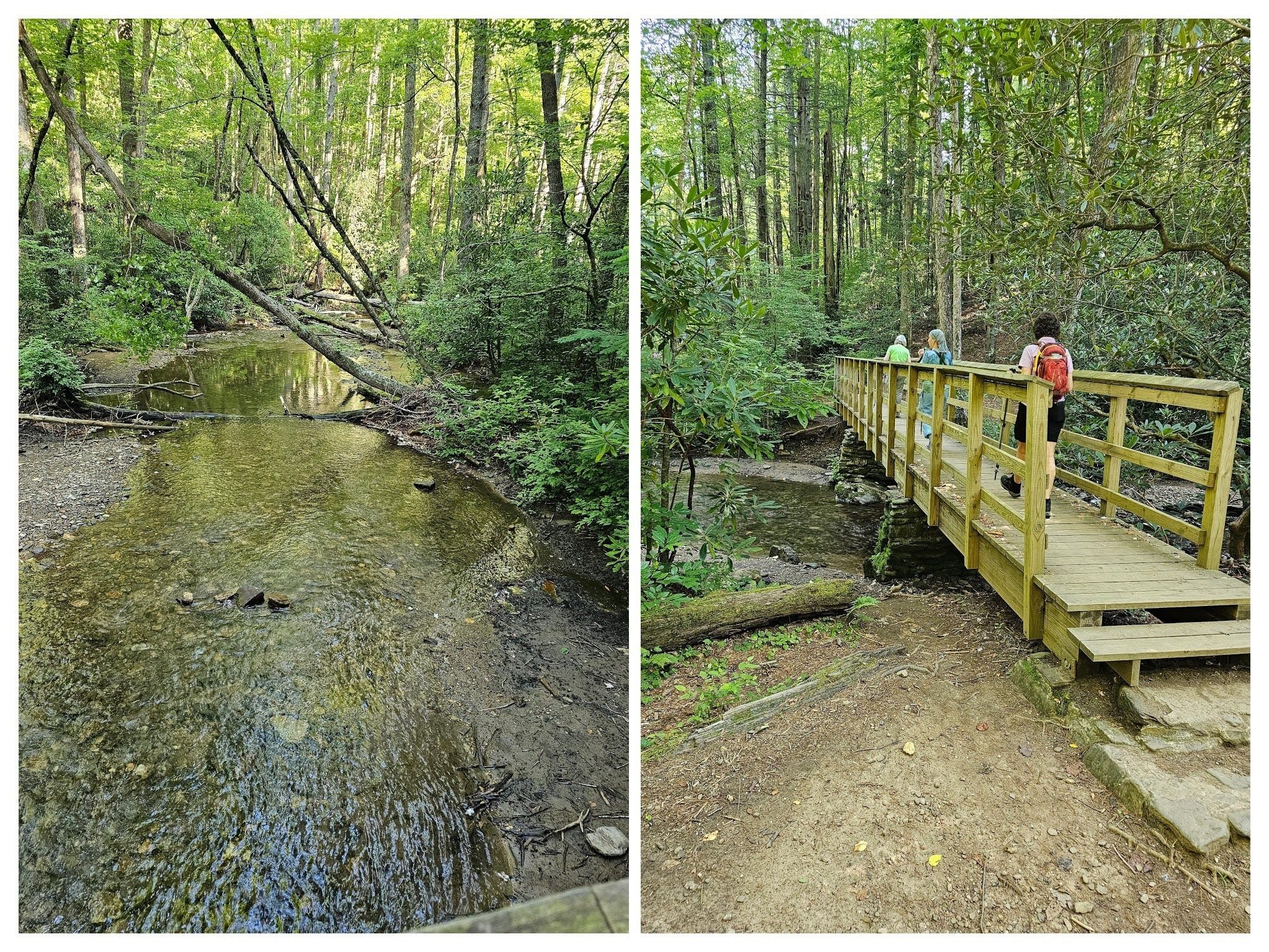 A nice bridge to cross High Shoals Creek.