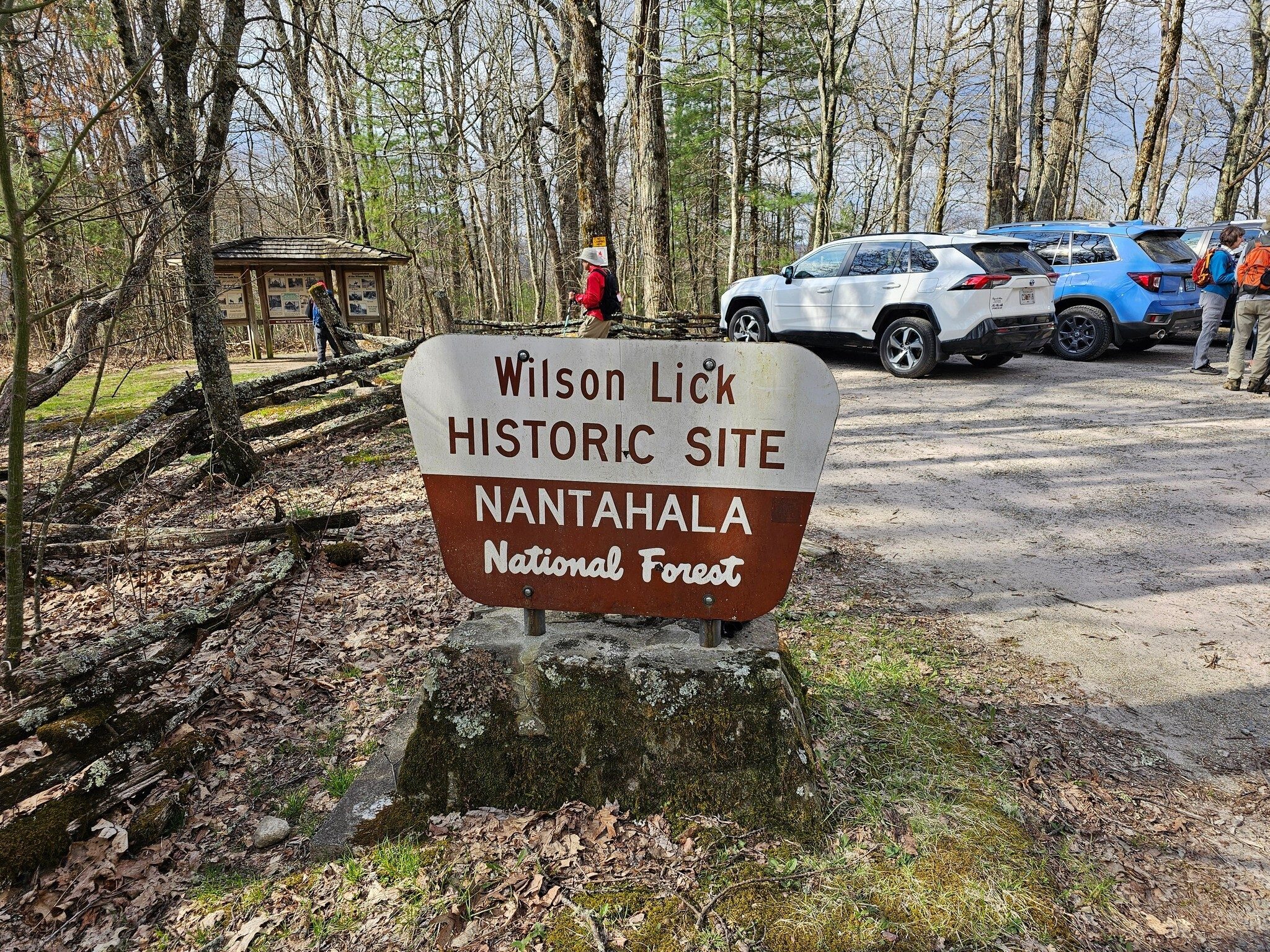 Our trailhead was at the Wilson Lick Historic Ranger Station.