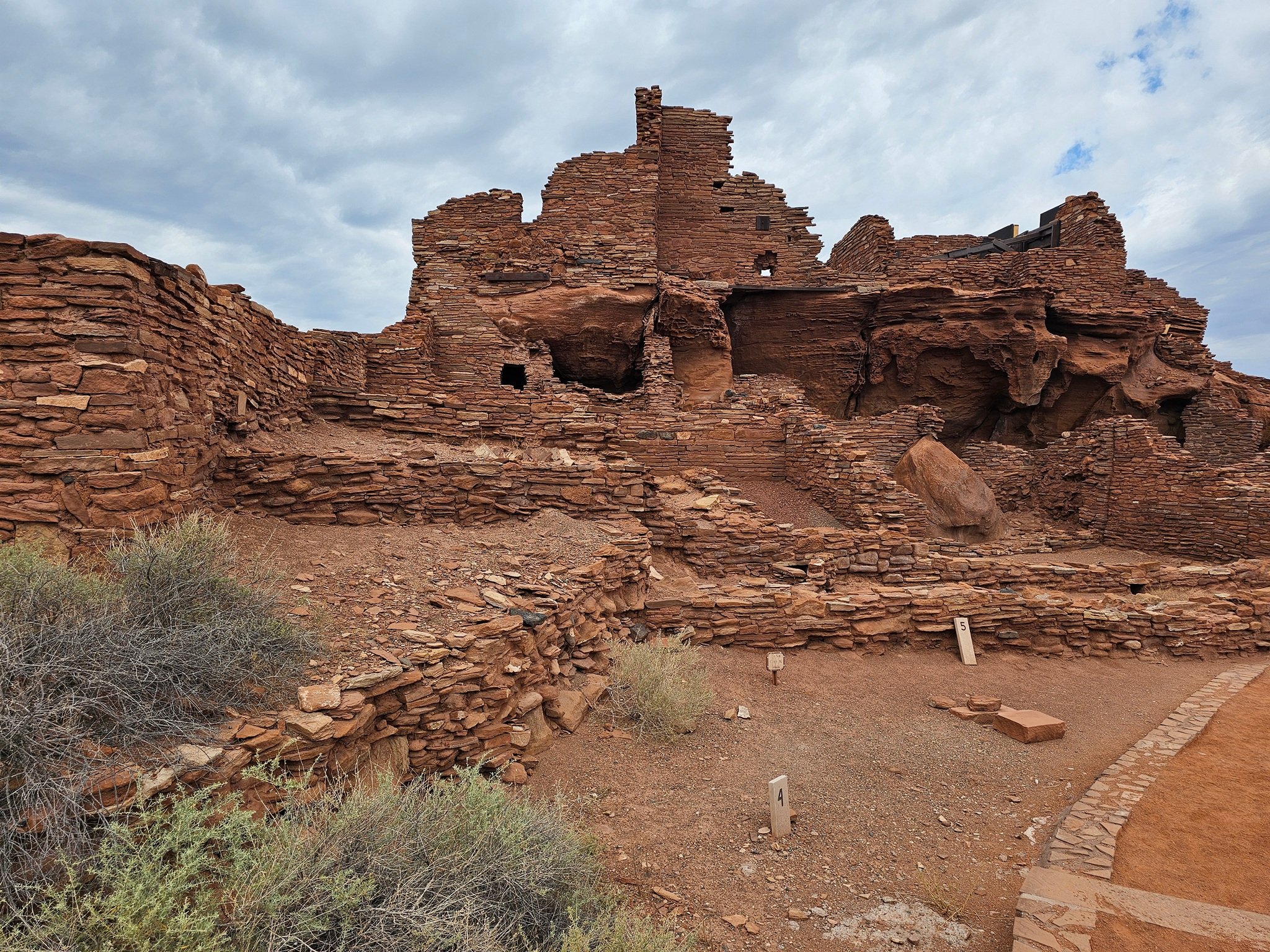 The central building, Wupatki, was believed to be a central meeting place for those living in the surrounding area.