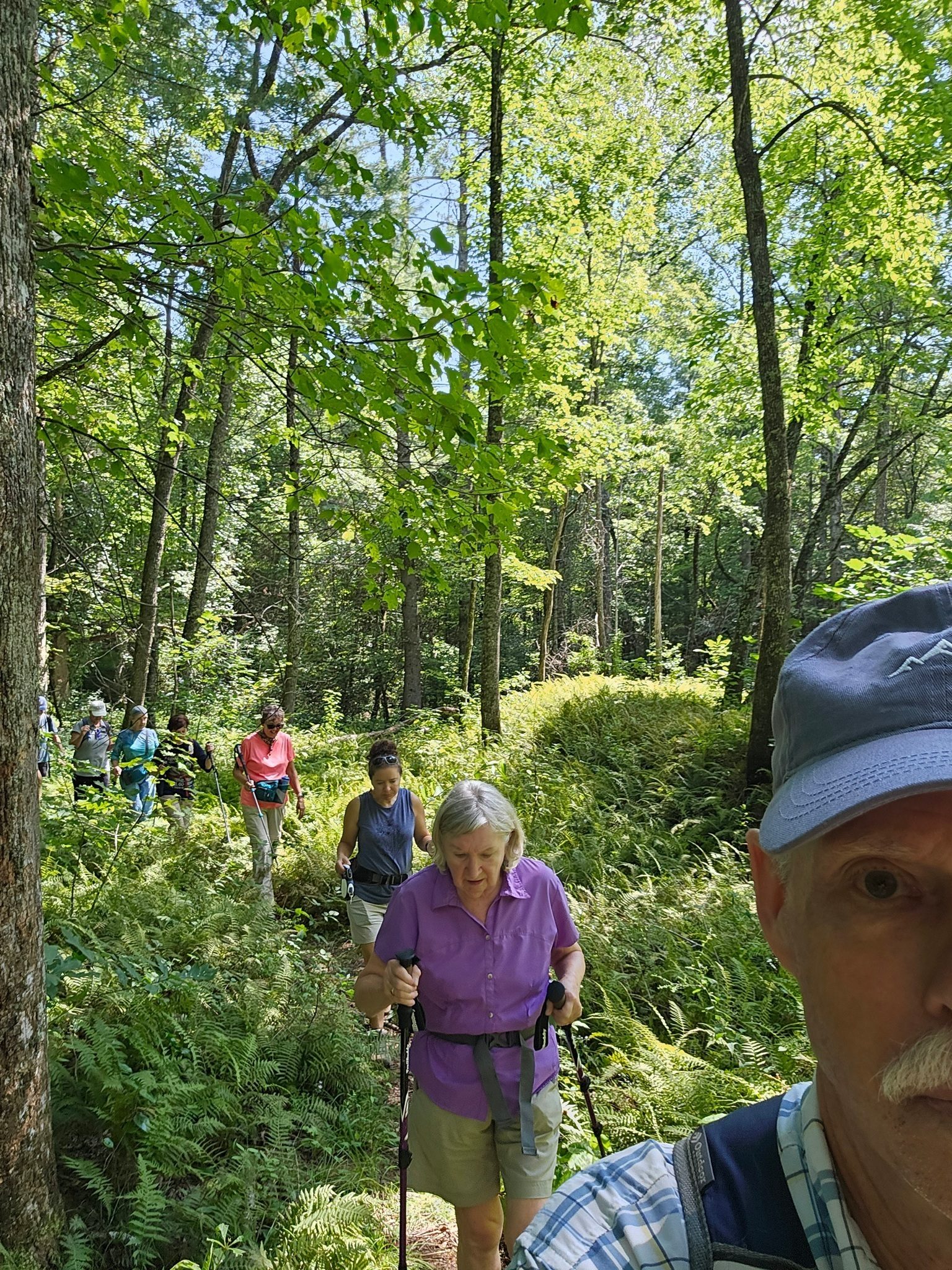 So we continued on to rejoin the Moccasin Creek Wildlife Trail to finish our hike.
