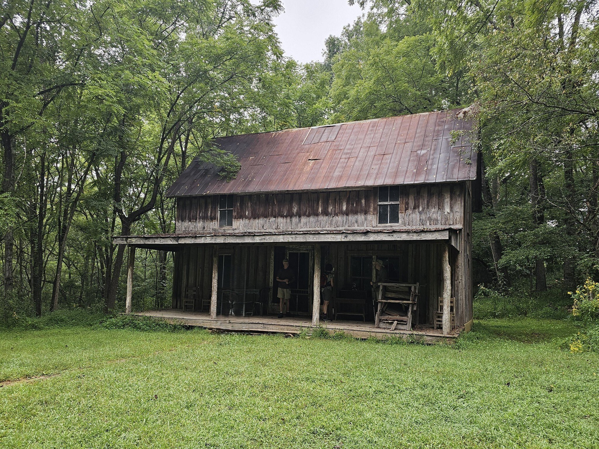 Another view of the historic farmstead home on the preserve.