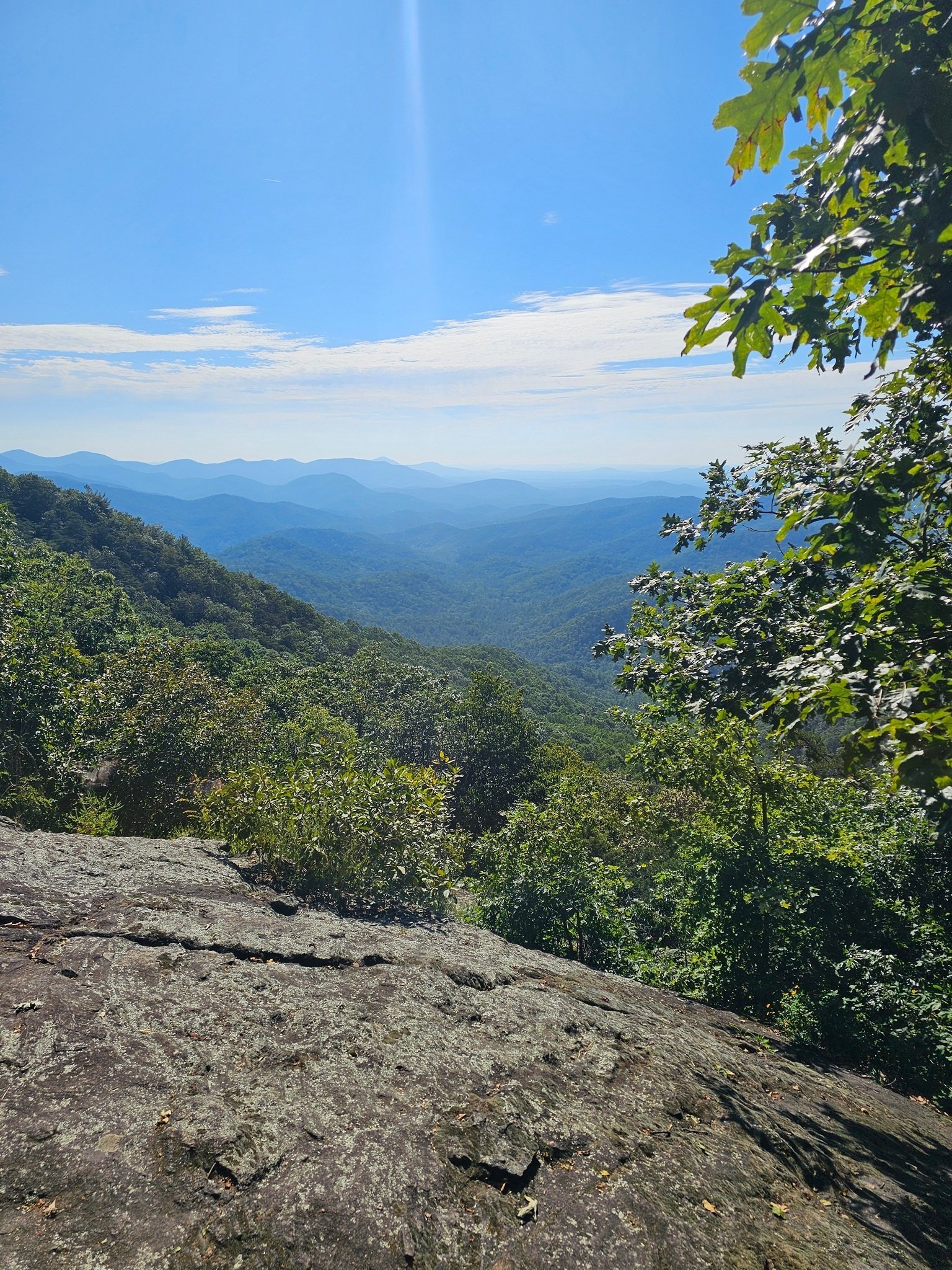 A more northeasterly view from Preacher's Rock.