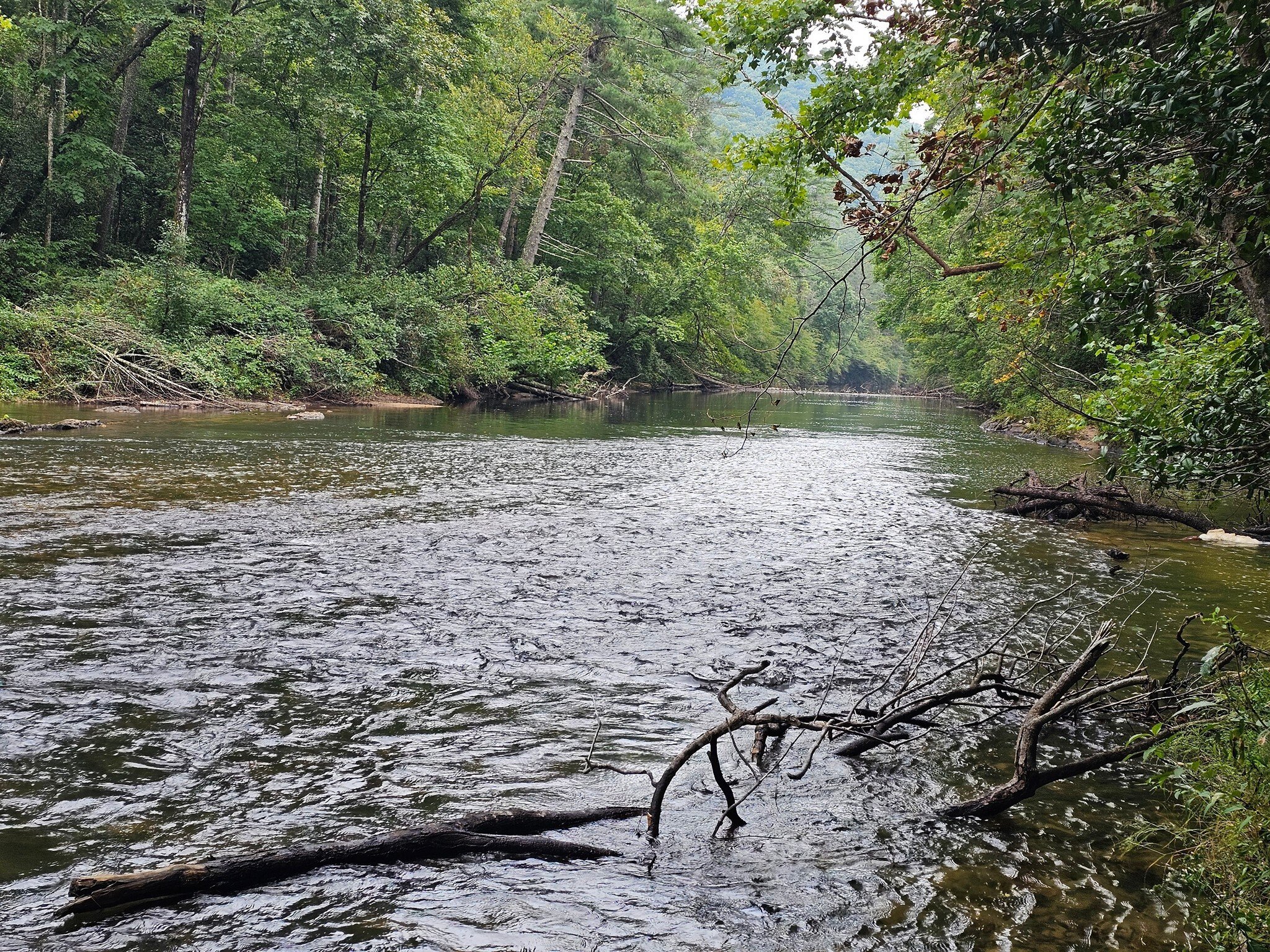 One more of the few views of the Chattooga River.
