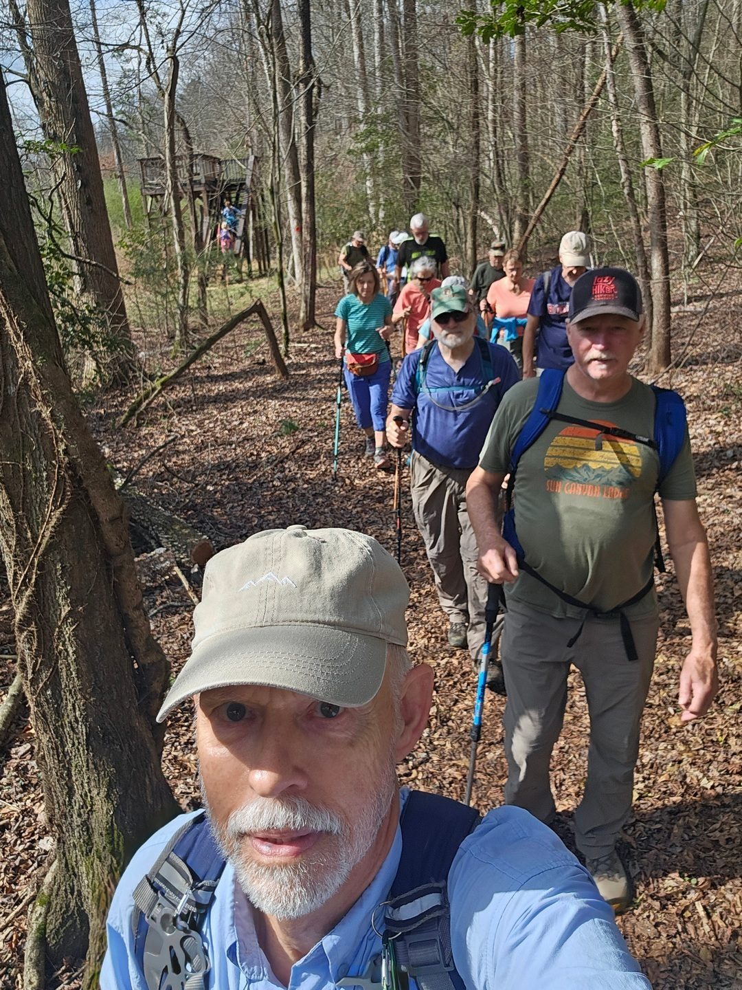 Leaving the Beaver Pond area.