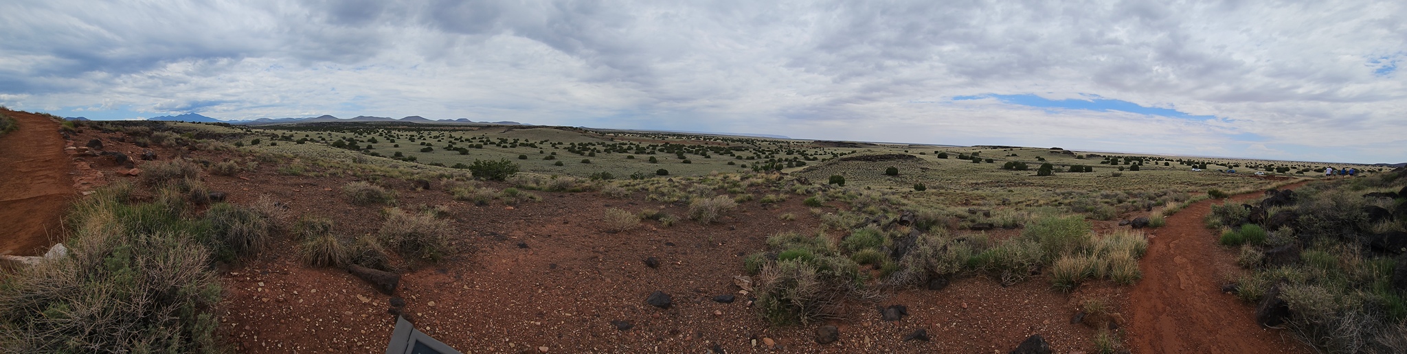 A panoramic view of the terrain as we climb up to see the Citadel.