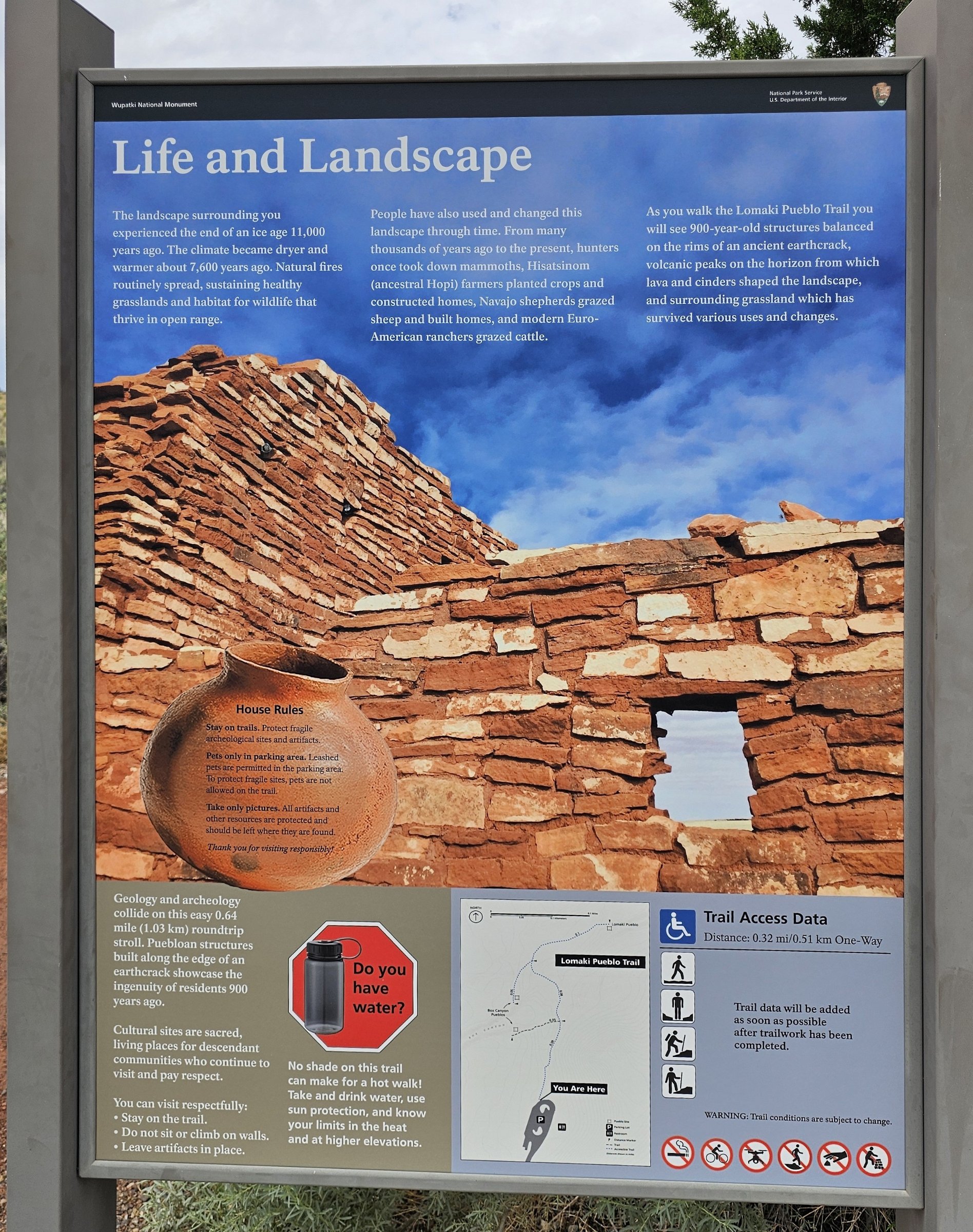 First, some information on Lomaki & Box Canyon Pueblos.