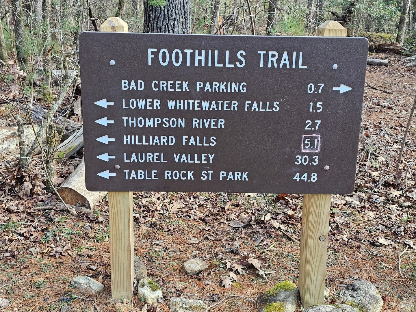 Good signs at major trail intersections.