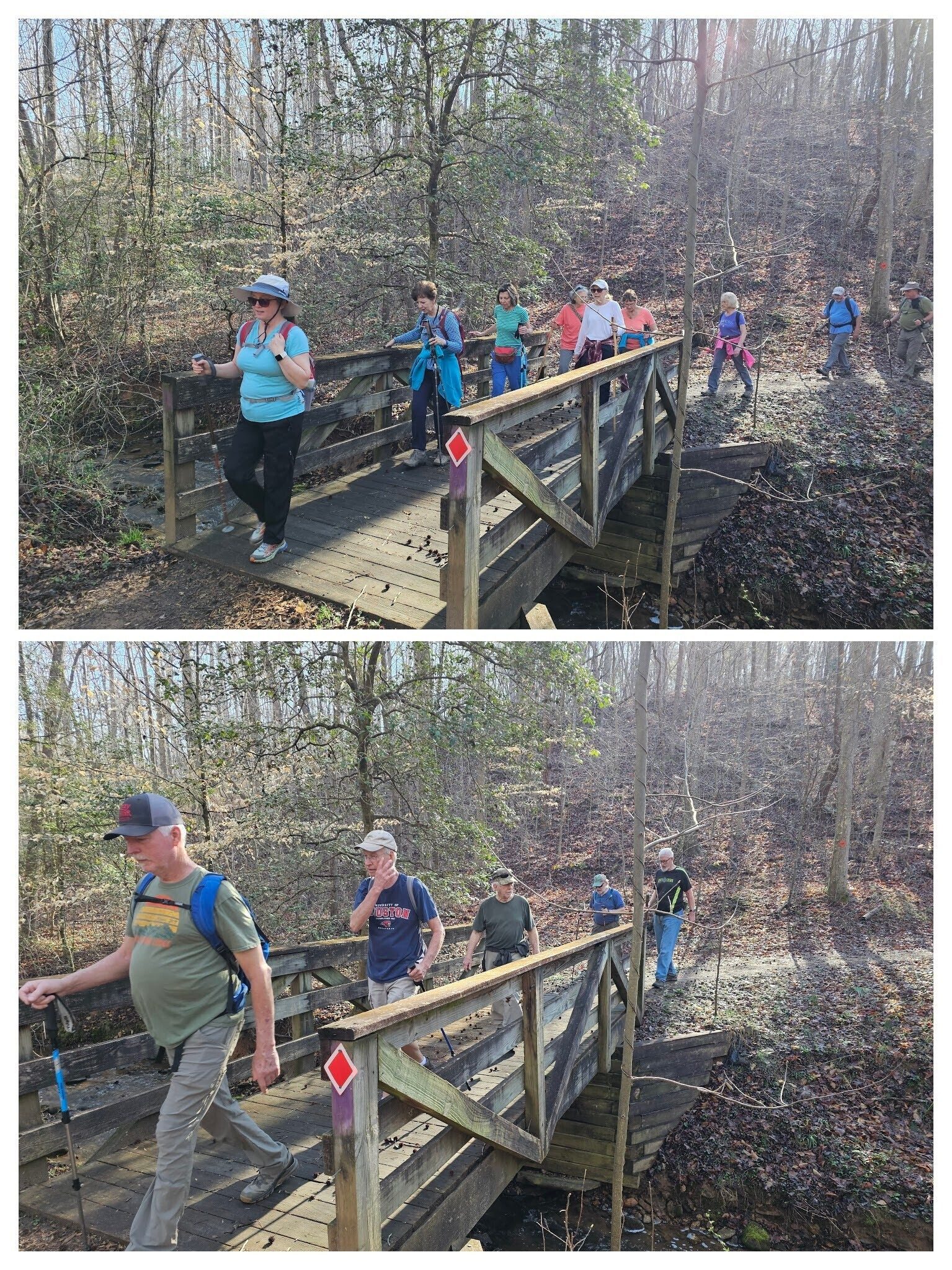 One of several nice bridges on these trails.